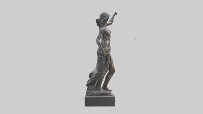 The Unchained Woman statue model 3D model