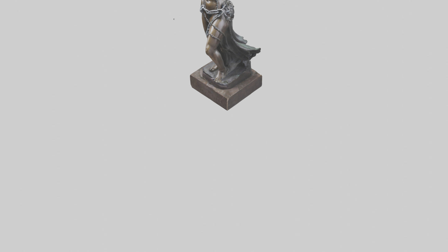The Unchained Woman statue model 3D model