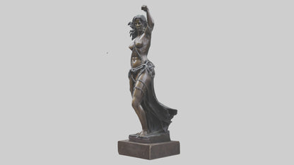 The Unchained Woman statue model 3D model