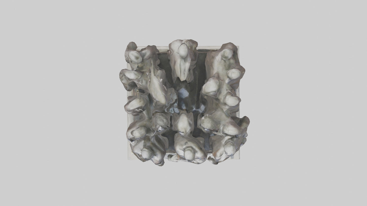 The Unity of Nations statue model 3D model