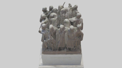 The Unity of Nations statue model 3D model