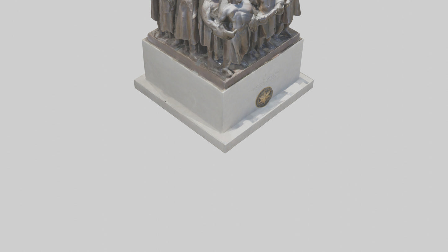 The Unity of Nations statue model 3D model