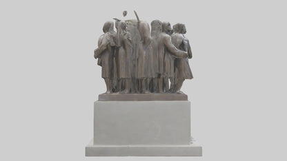 The Unity of Nations statue model 3D model