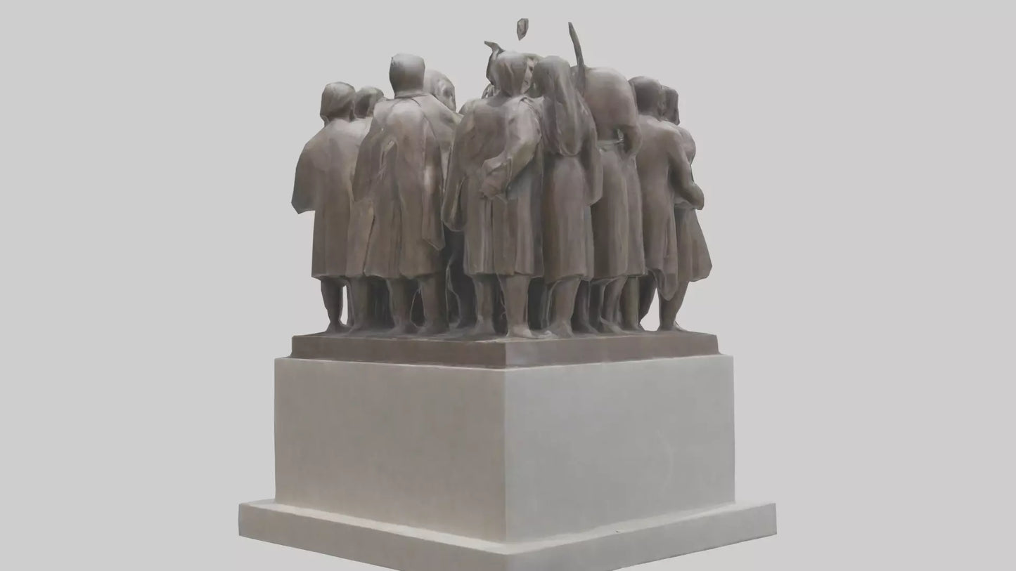 The Unity of Nations statue model 3D model