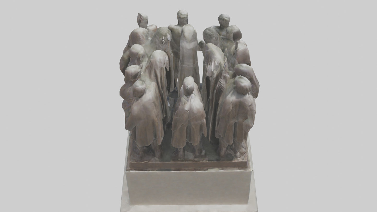 The Unity of Nations statue model 3D model