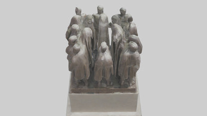 The Unity of Nations statue model 3D model