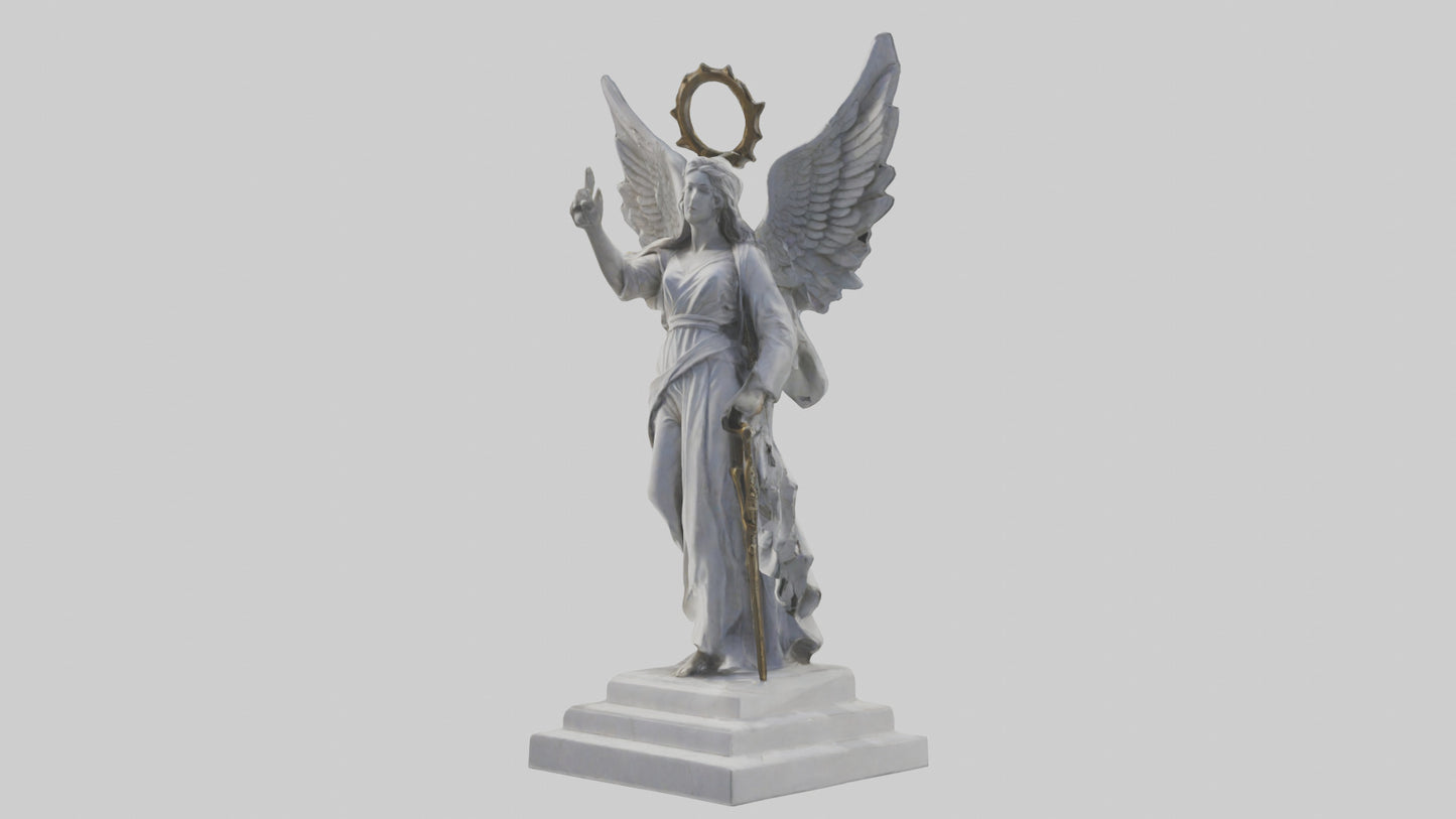 The Victory of Peace statue model 3D model