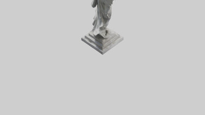 The Victory of Peace statue model 3D model