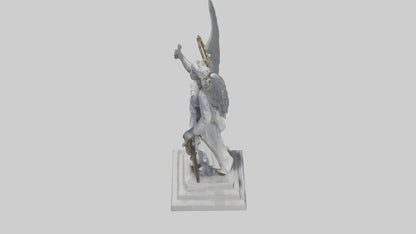 The Victory of Peace statue model 3D model
