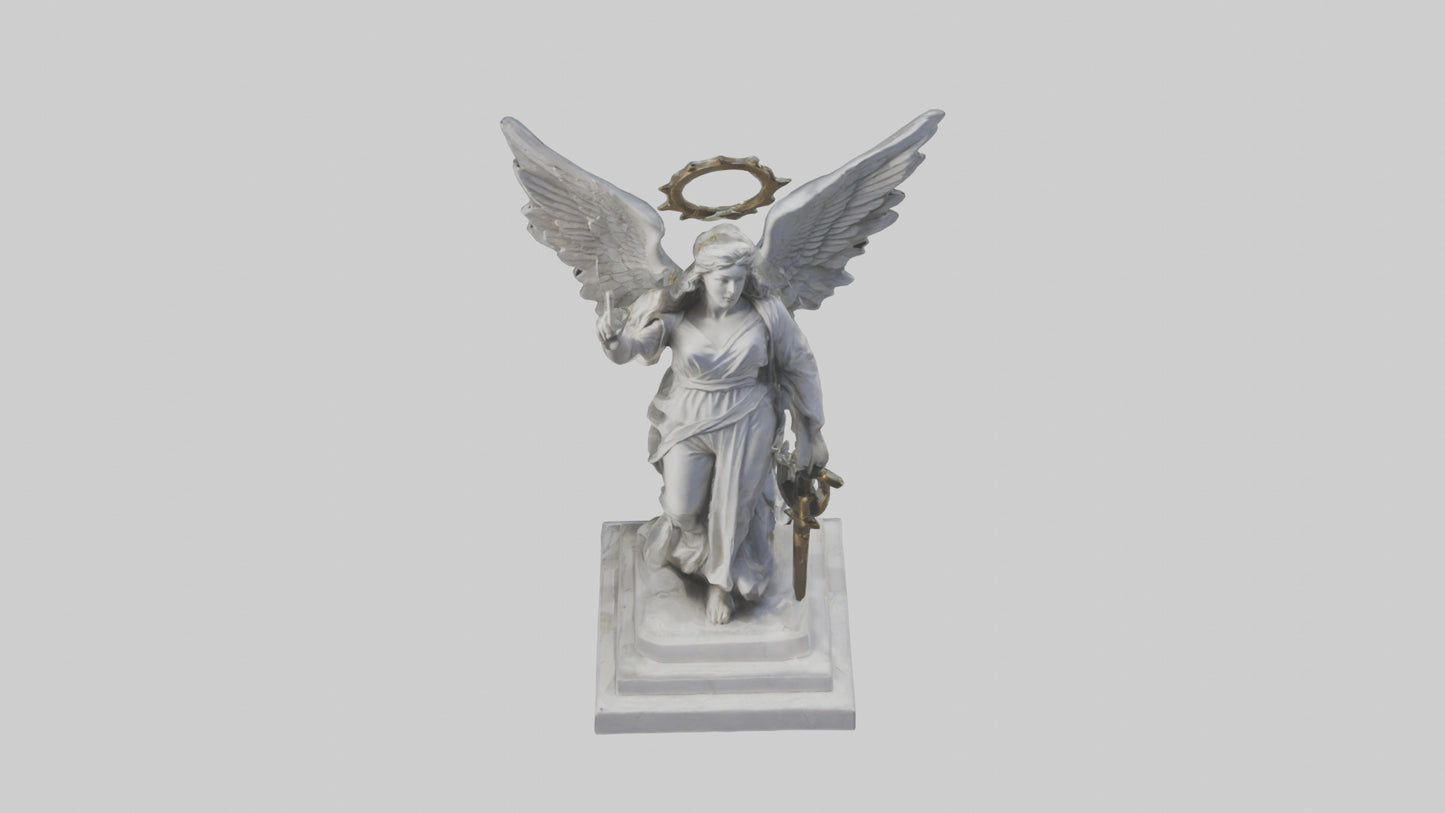 The Victory of Peace statue model 3D model