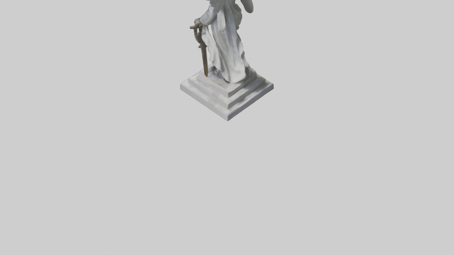 The Victory of Peace statue model 3D model