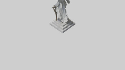 The Victory of Peace statue model 3D model