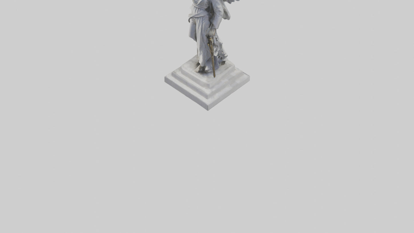 The Victory of Peace statue model 3D model