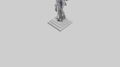 The Victory of Peace statue model 3D model
