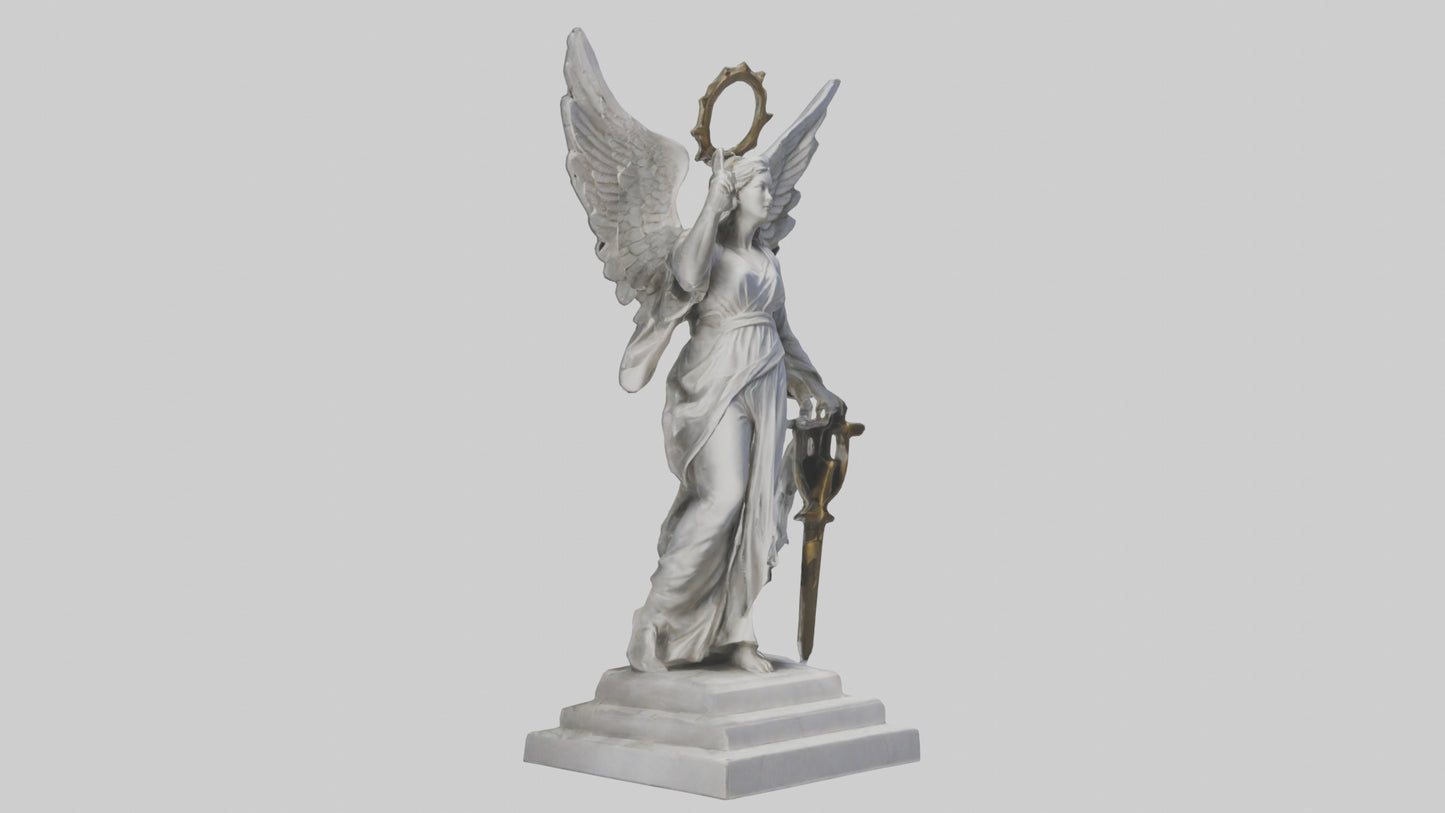 The Victory of Peace statue model 3D model