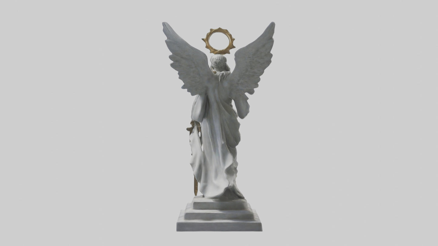 The Victory of Peace statue model 3D model