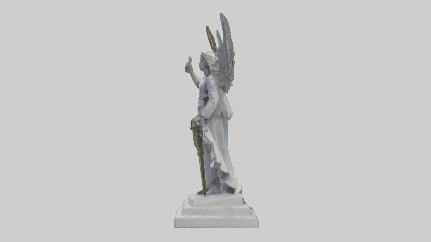 The Victory of Peace statue model 3D model