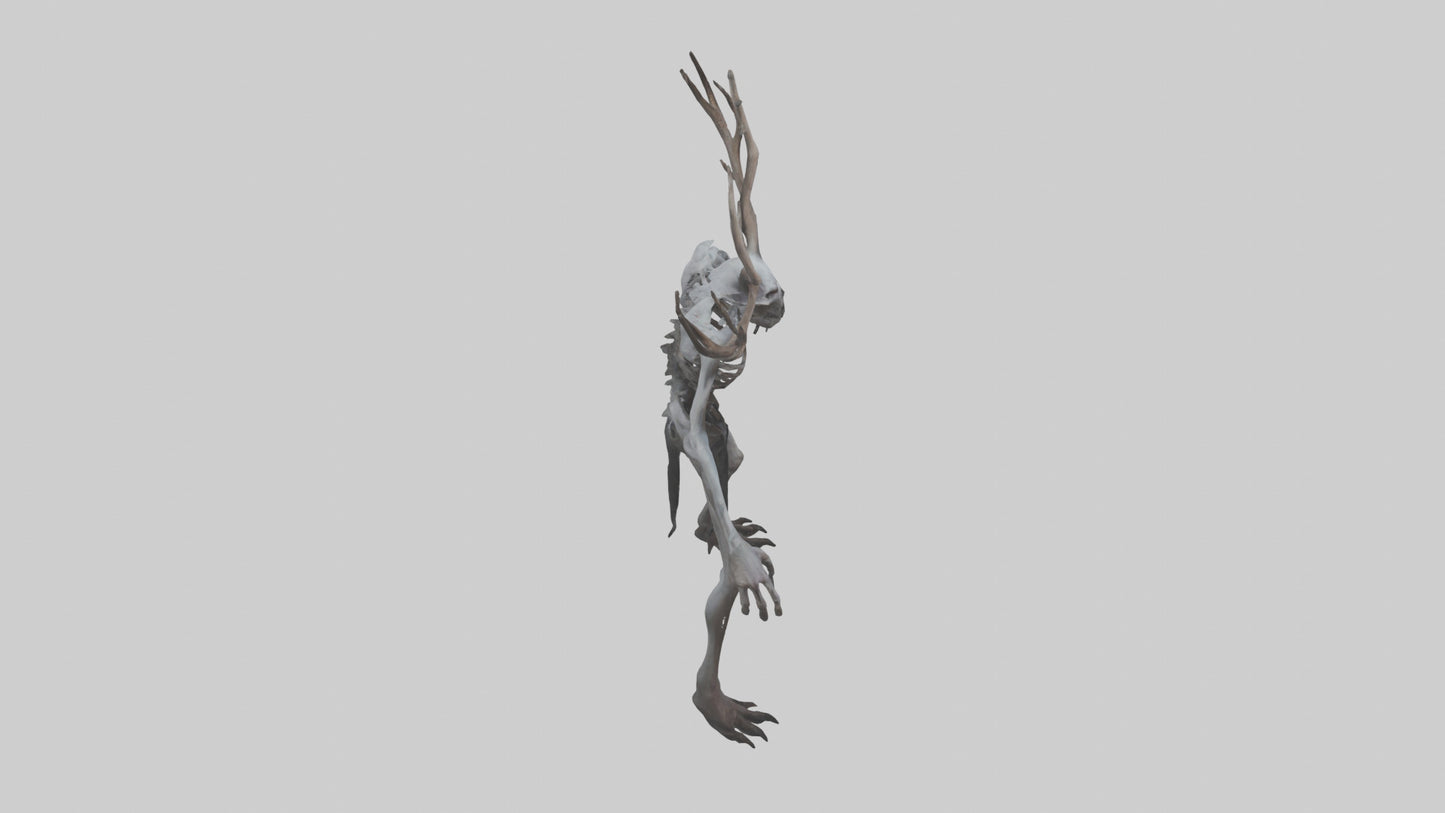 The Wendigo model 3D model