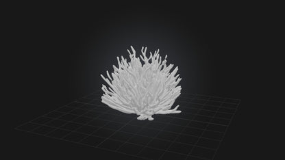 3D model Thorny Bush Model VR / AR / low-poly