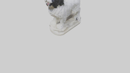 Tibetan Terrier statue model 3D model