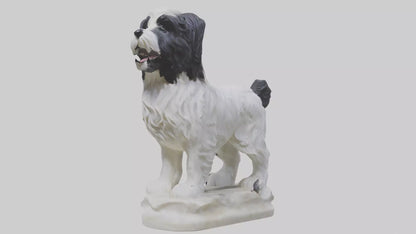 Tibetan Terrier statue model 3D model