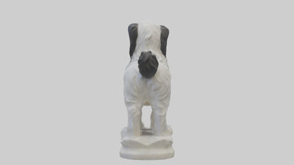Tibetan Terrier statue model 3D model