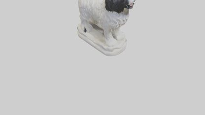 Tibetan Terrier statue model 3D model