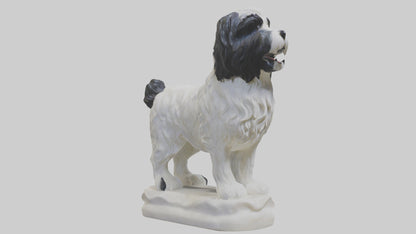 Tibetan Terrier statue model 3D model