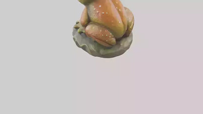3D model Toad statue model VR / AR / low-poly