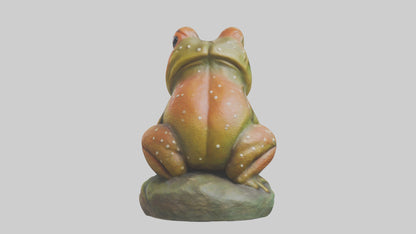 3D model Toad statue model VR / AR / low-poly