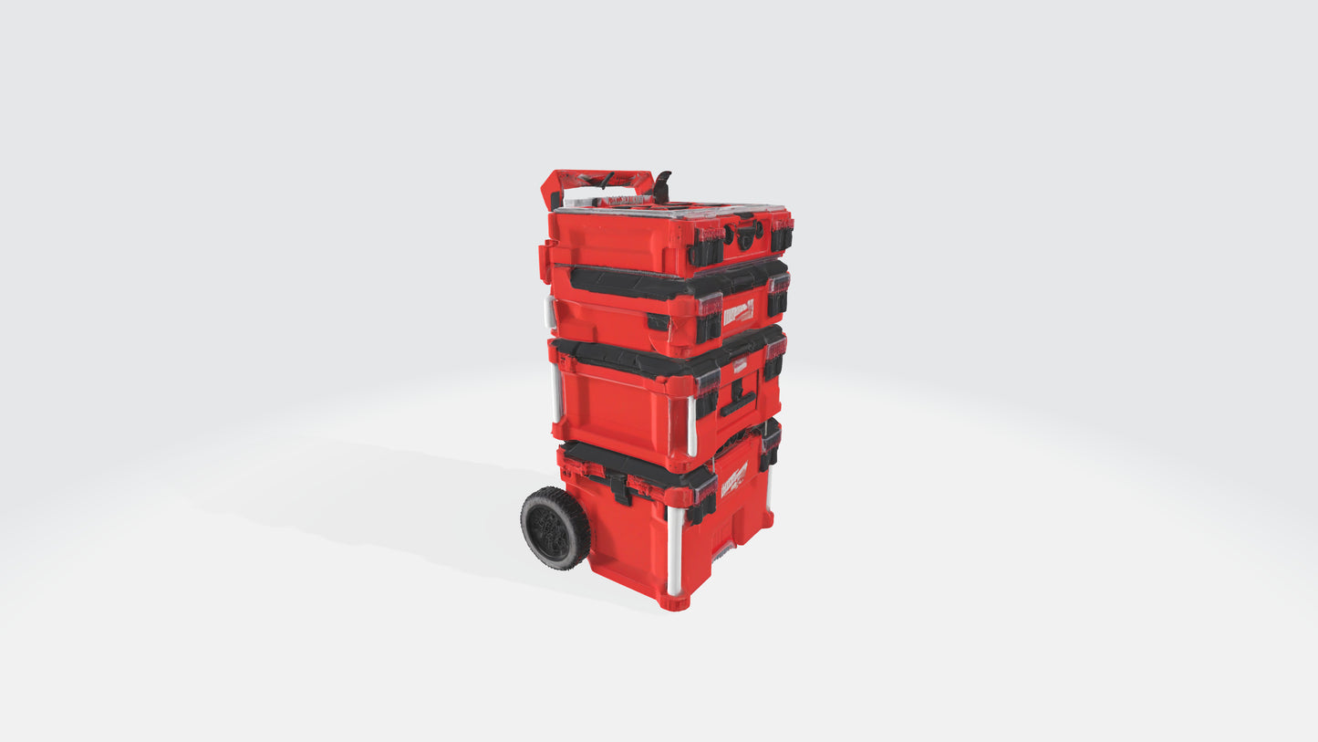 Tool Storage Stack Model 3D model