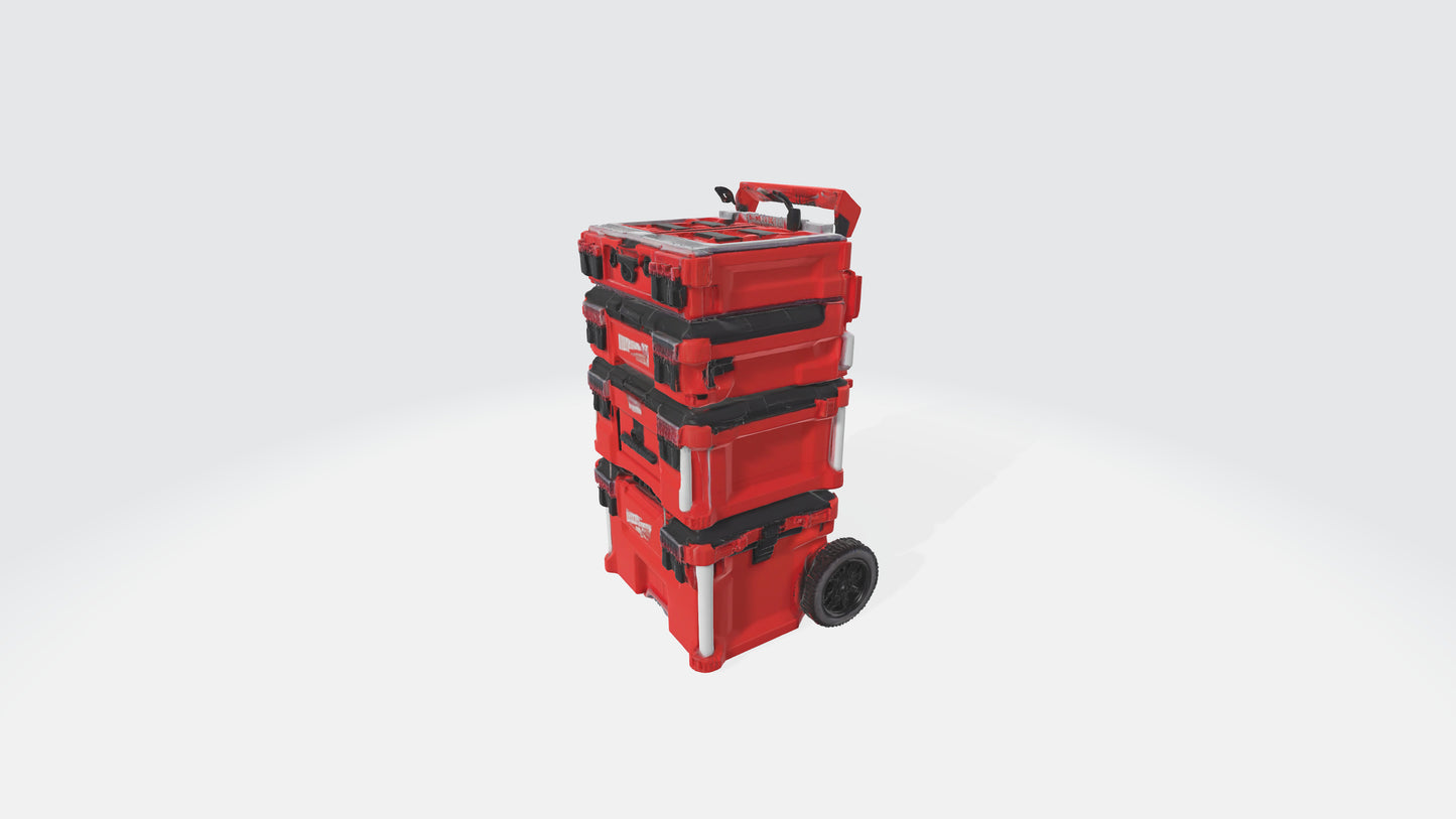 Tool Storage Stack Model 3D model