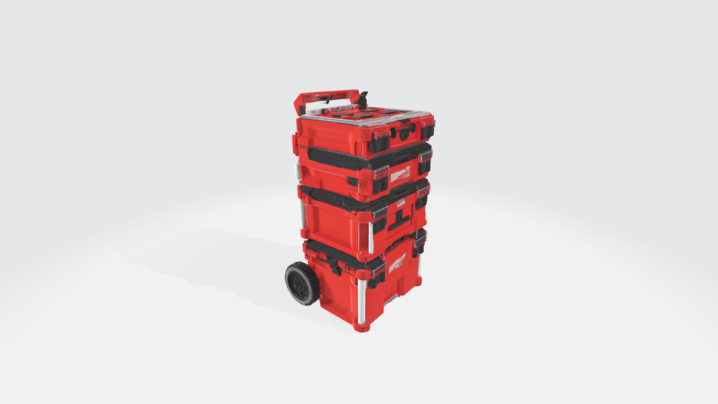 Tool Storage Stack Model 3D model