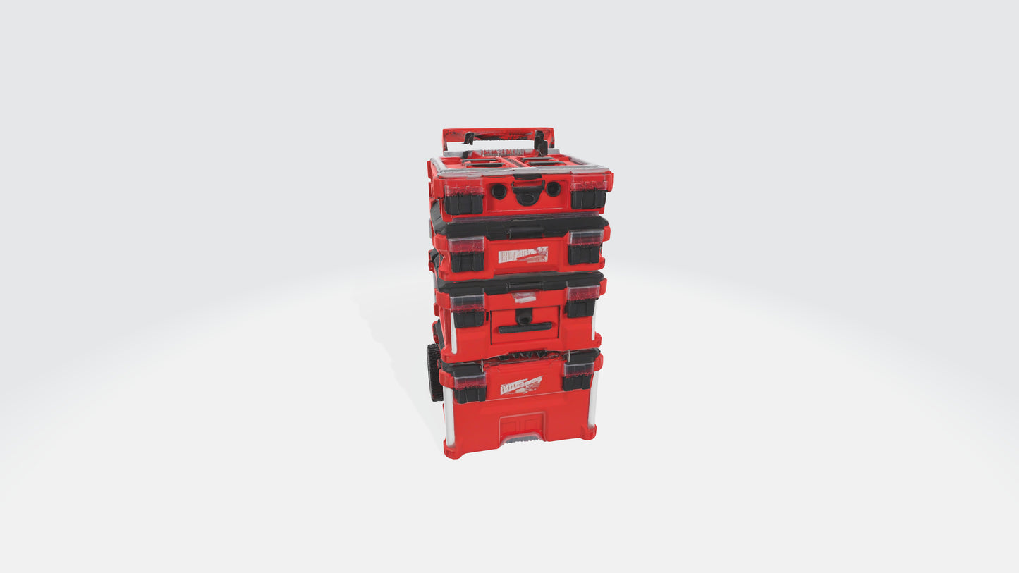 Tool Storage Stack Model 3D model