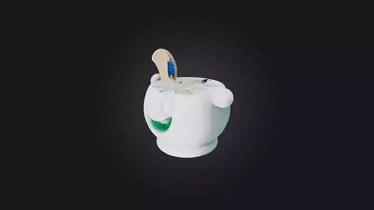 3D model Toothbrush Holder VR / AR / low-poly