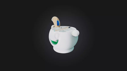3D model Toothbrush Holder VR / AR / low-poly