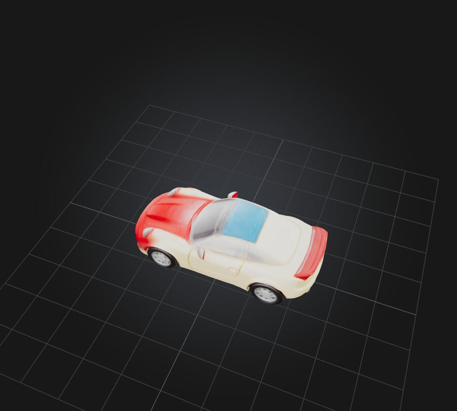 3D model Toy Car 2 VR / AR / low-poly