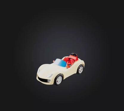 Toy Car 3 3D model