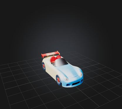 3D model Toy Car VR / AR / low-poly
