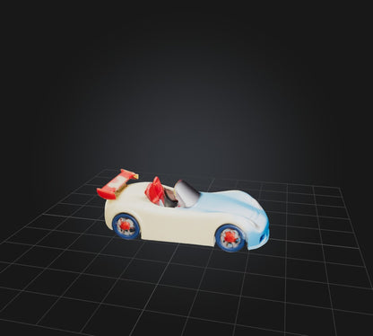 3D model Toy Car VR / AR / low-poly