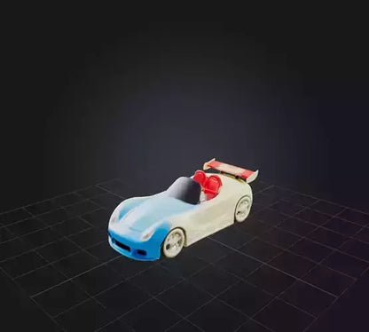 3D model Toy Car VR / AR / low-poly