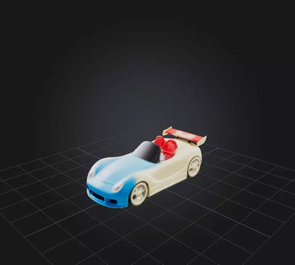 3D model Toy Car VR / AR / low-poly