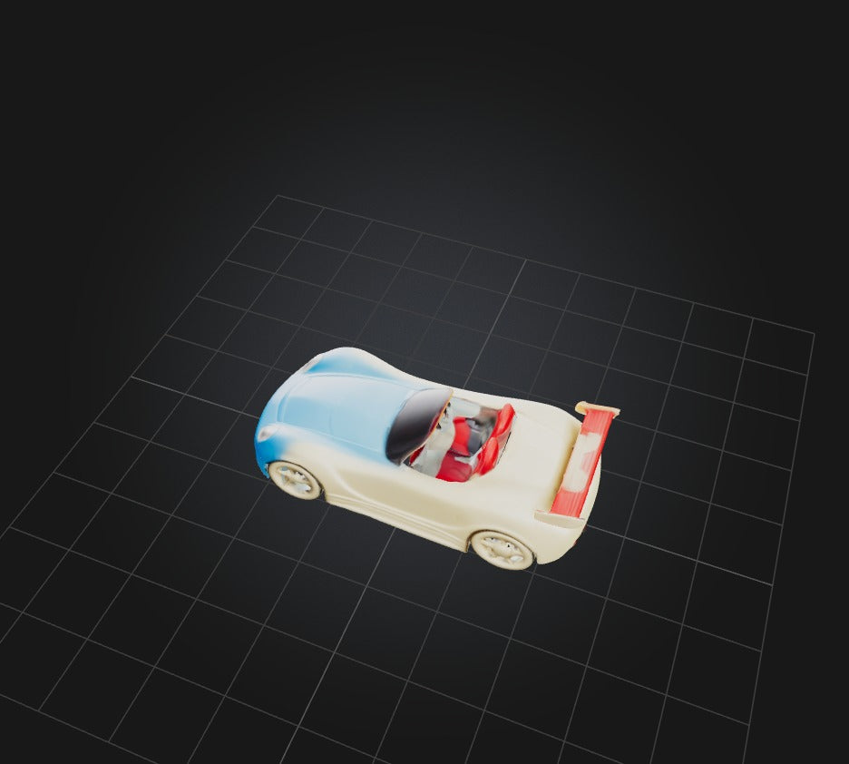 3D model Toy Car VR / AR / low-poly