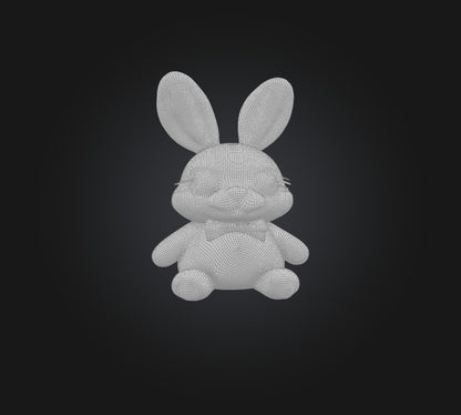 toy rabbit 2 3D model