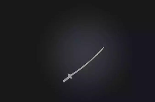 3D model Traditional Samurai Sword VR / AR / low-poly