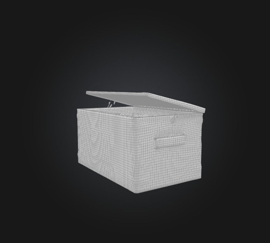 3D model Trash Box 2 VR / AR / low-poly