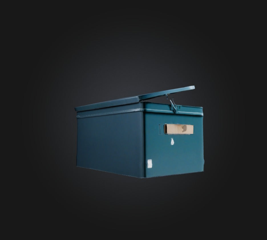 3D model Trash Box 2 VR / AR / low-poly