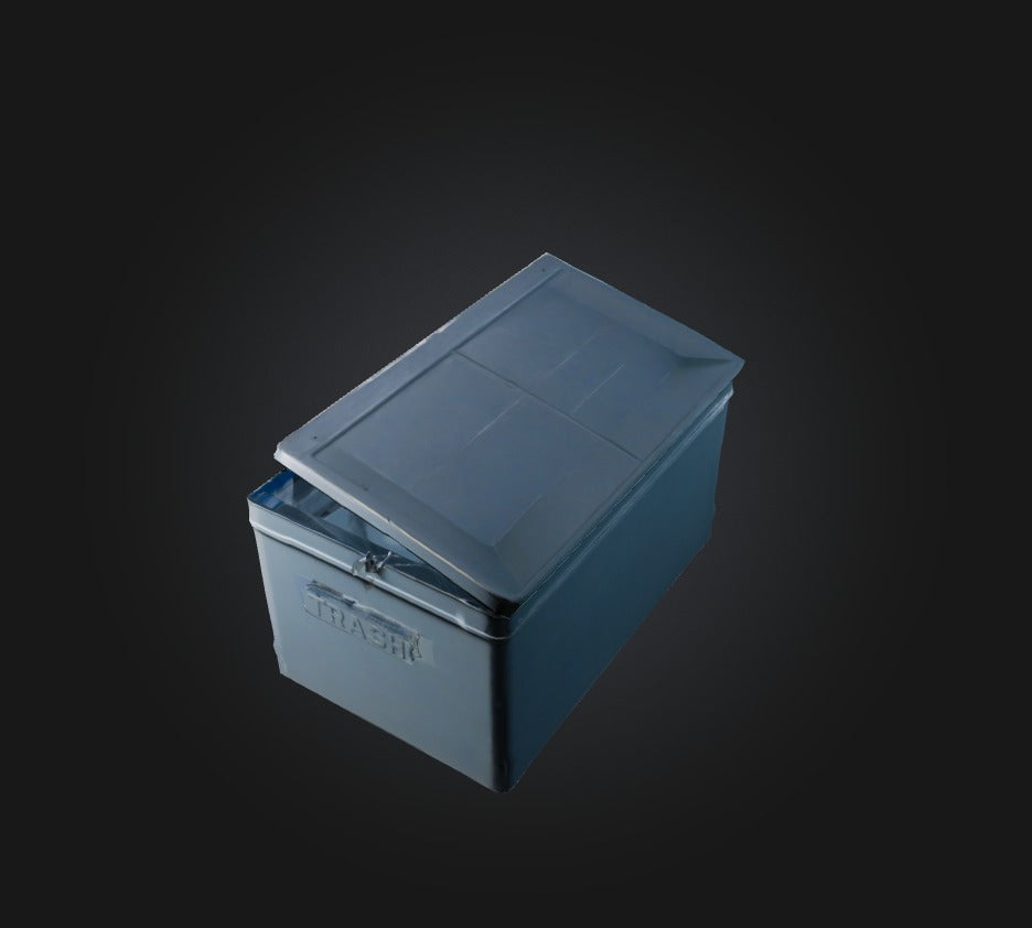 3D model Trash Box 2 VR / AR / low-poly