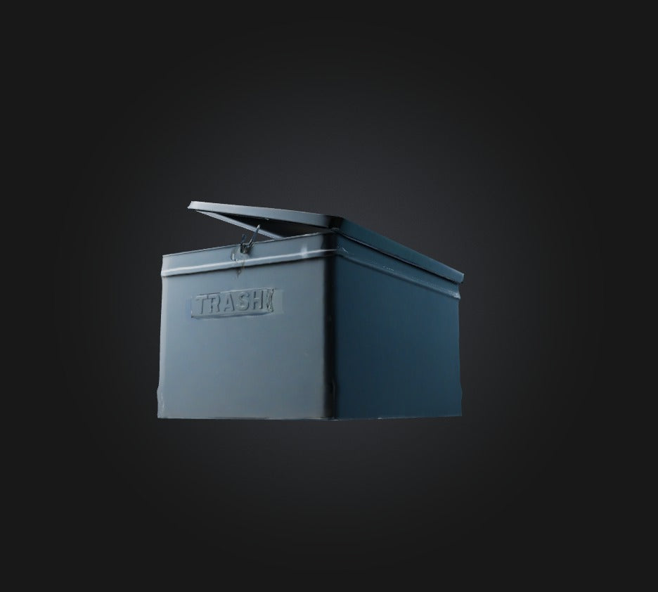 3D model Trash Box 2 VR / AR / low-poly