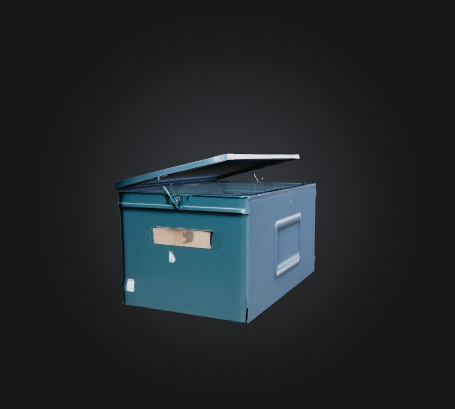 3D model Trash Box 2 VR / AR / low-poly